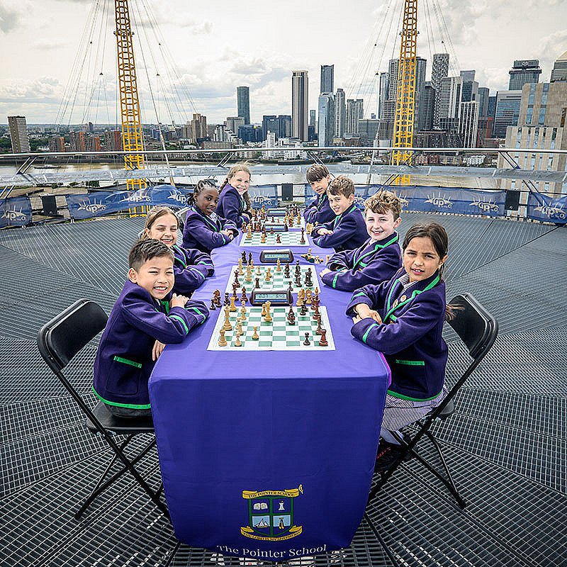 The Pointer Chess Club: A Game for the Whole Community