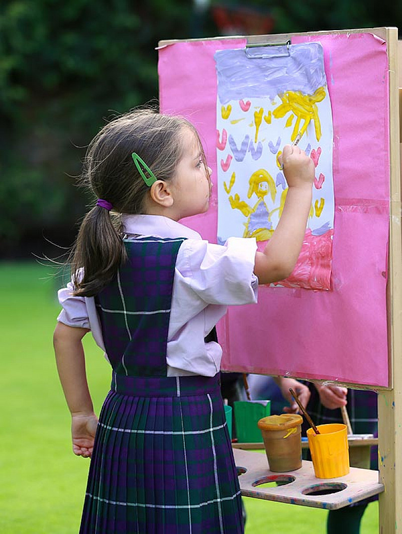 The Pointer School Child